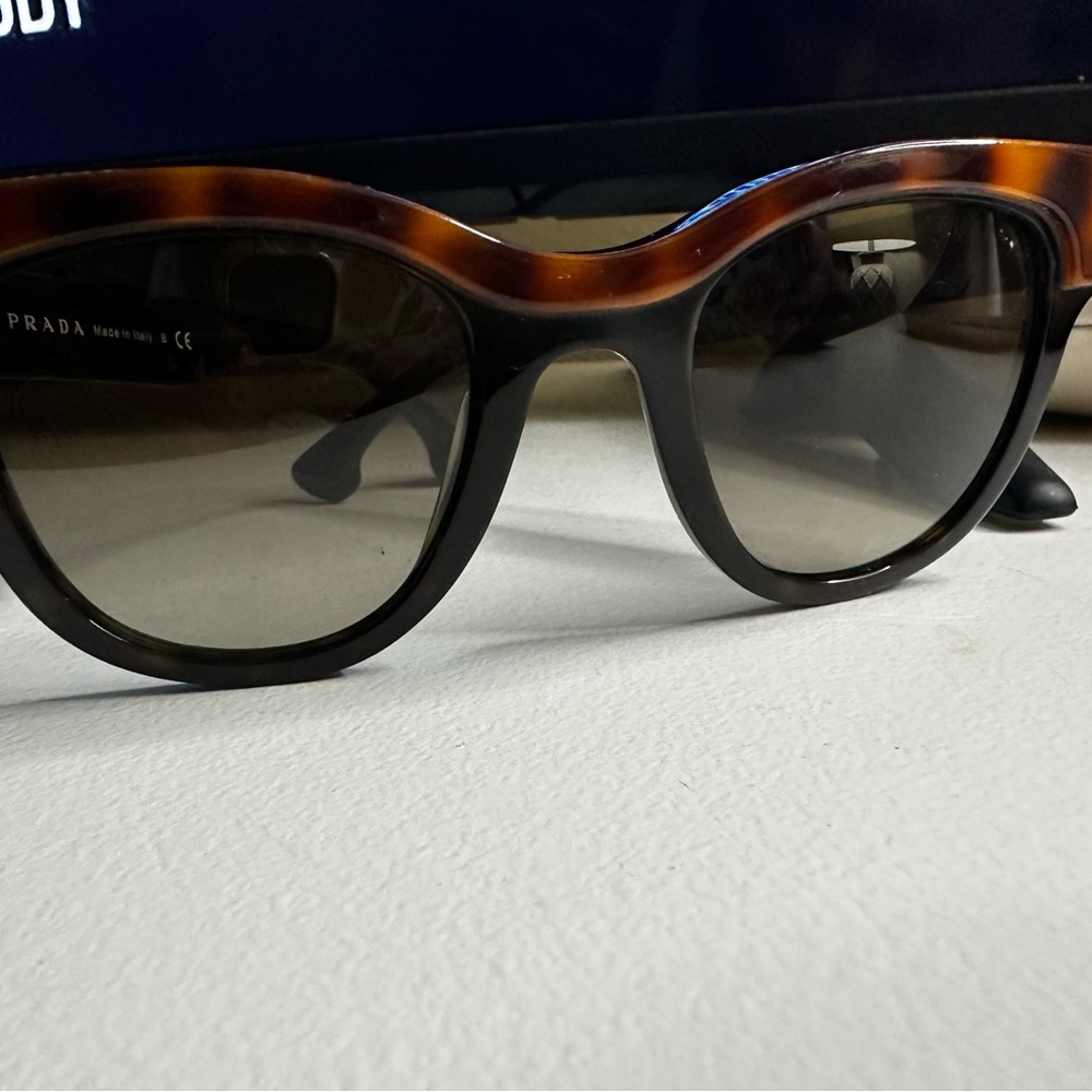 Prada Brown Tortoise Sunglasses